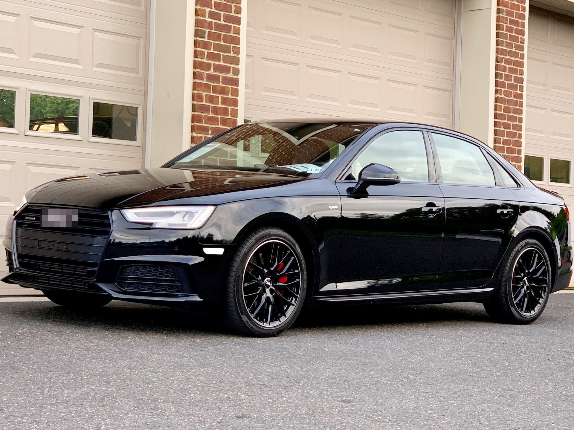 Euro Clear Front Bumper Side Marker Lens Replacement for Audi 2017-2018 A4 S4 4-Door Sedan - Perfect for Night Driving & Custom Car Styling