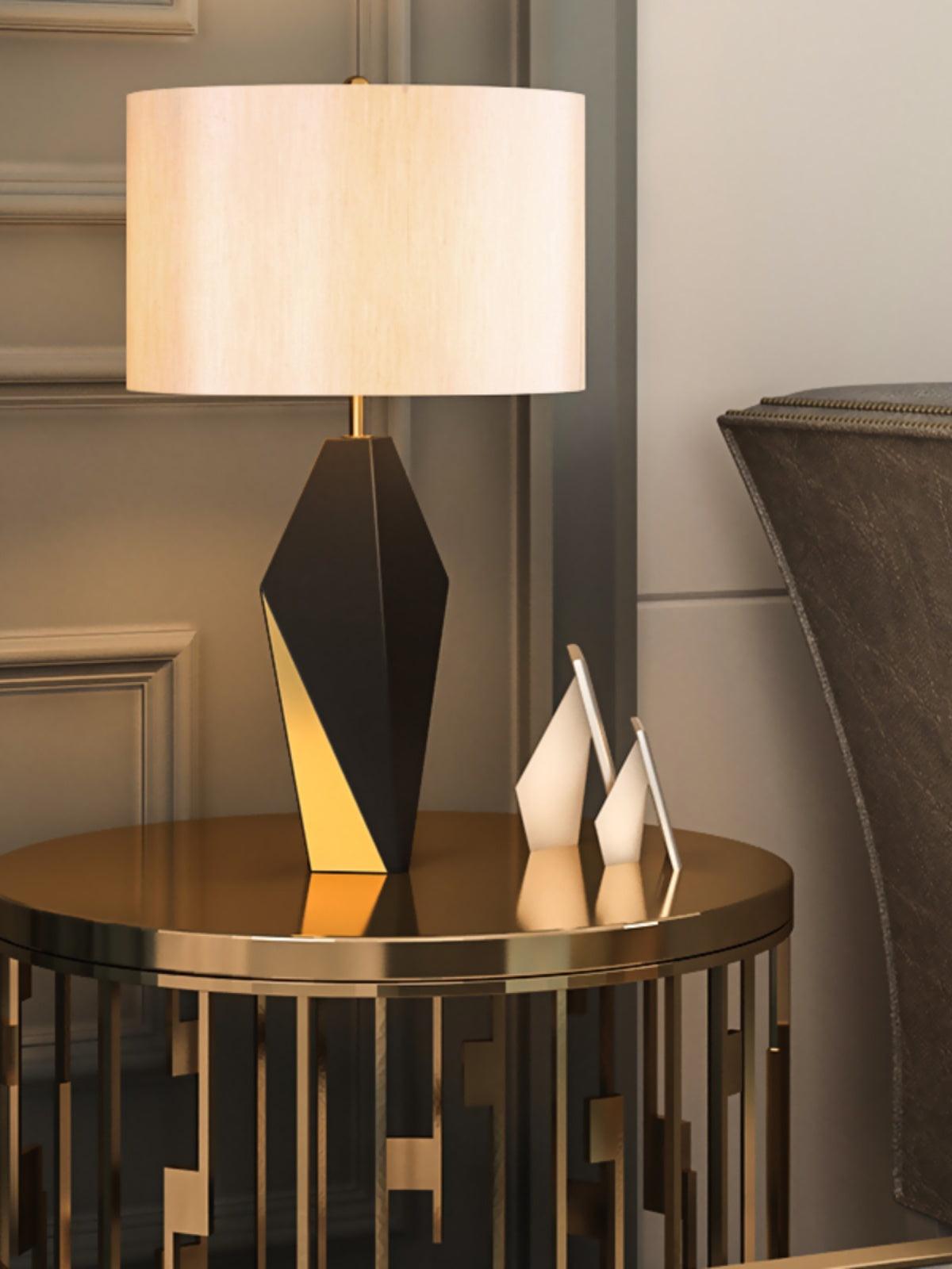 Modern LED Checklist Table Lamp - Adjustable Brightness for Home Office, Study & Bedroom - Perfect for Reading, Working & Nightstand Use