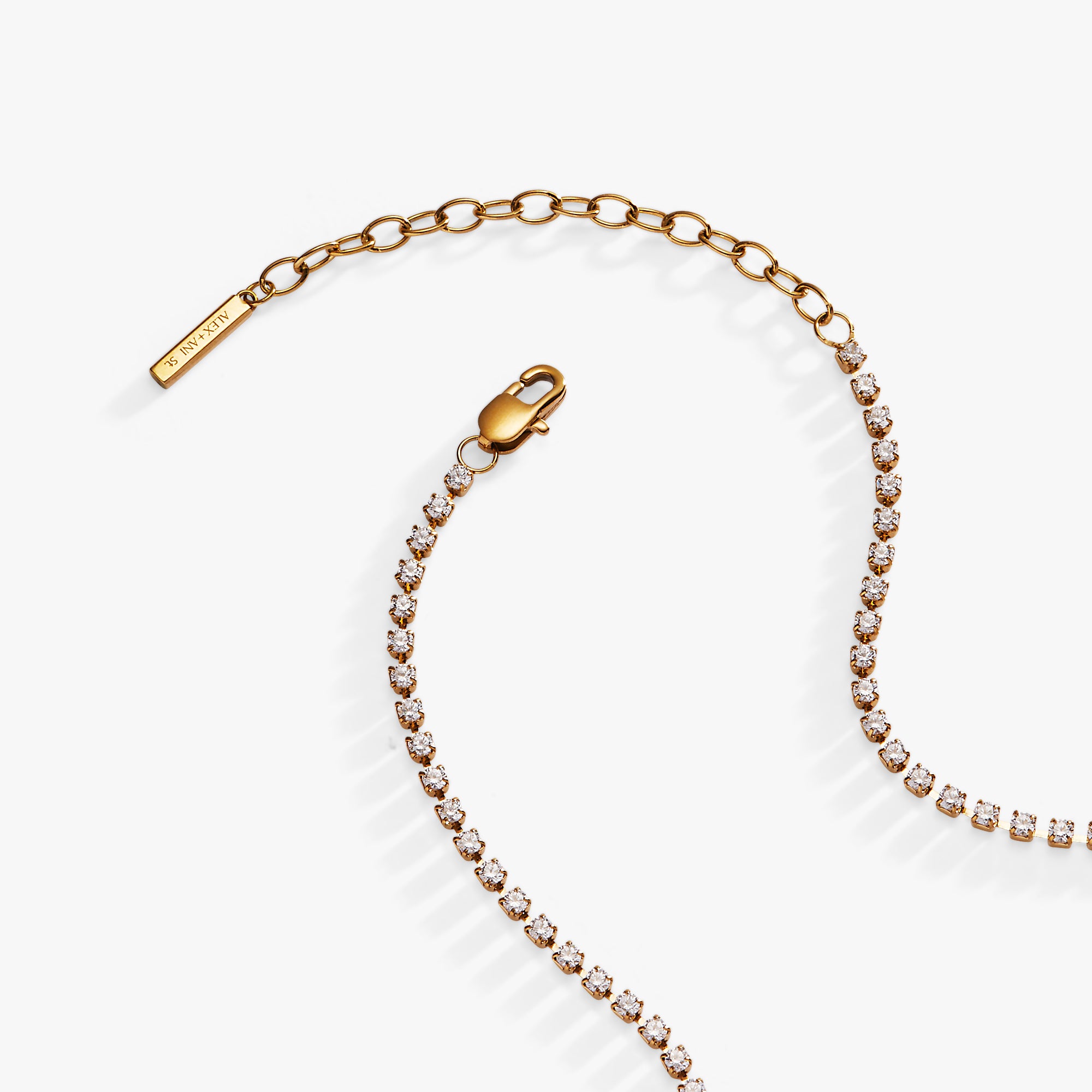 Elegant Mama Crystal Tennis Necklace for Women - Perfect for Weddings, Parties & Special Occasions