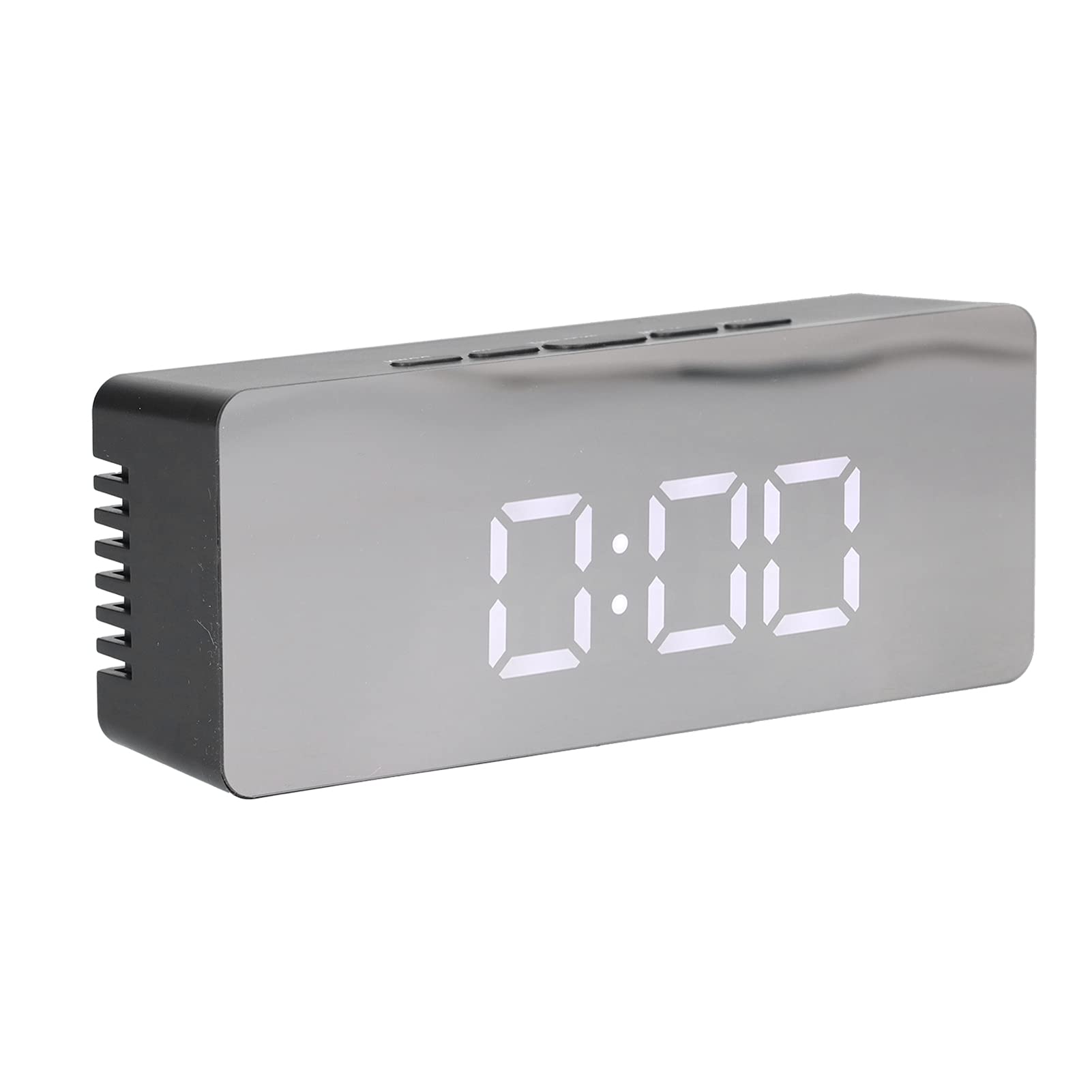 Okuyonic Mirror Clock - Modern LED Alarm Clock with Mirror for Desktop, Travel & Home Decor | Perfect for Bedroom, Office & Gift Giving