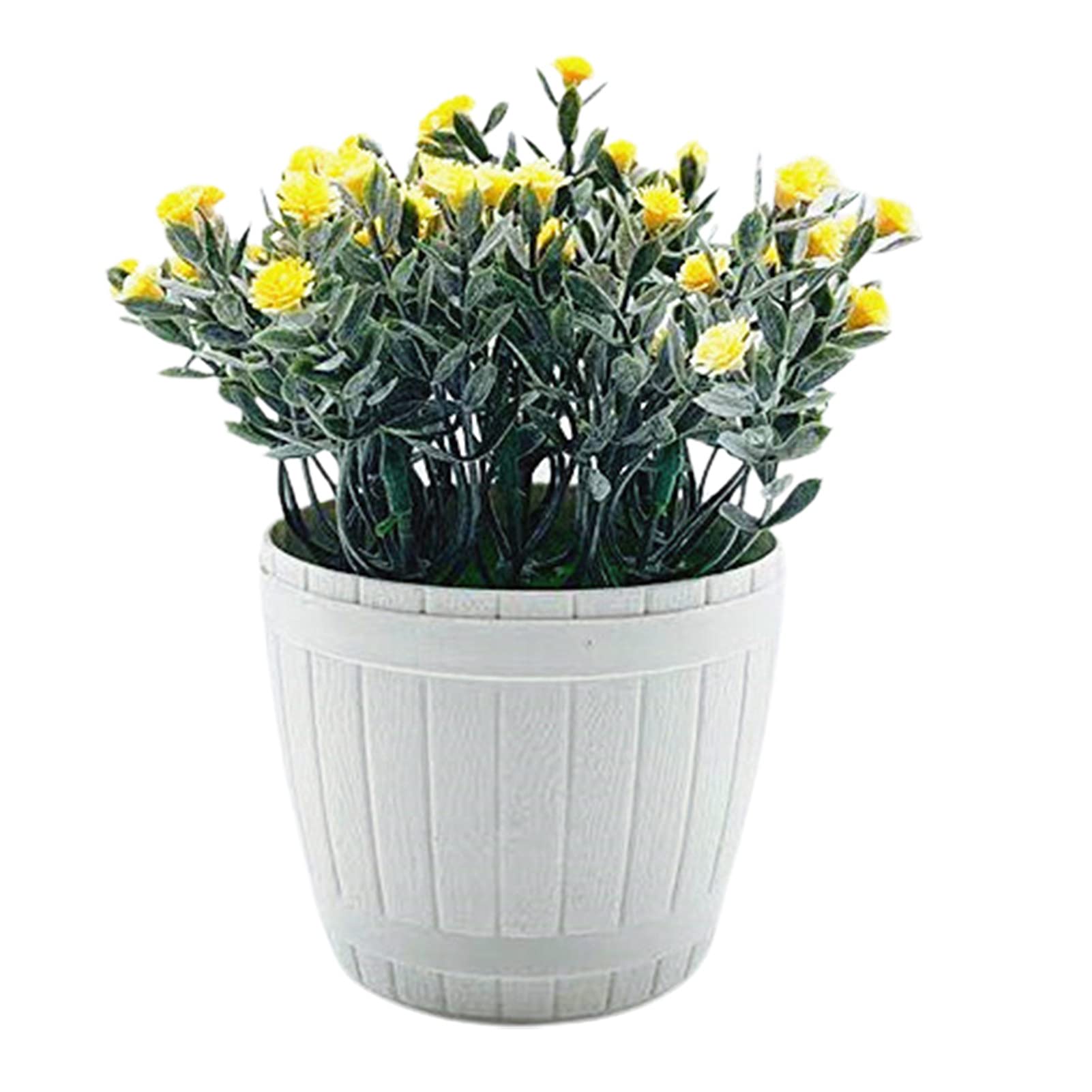UATS Collectvoice Artificial Flower - Realistic Fake Potted Plant Decor, Simulation Flower Bonsai for Home, Office, Garden | No Withering, Low Maintenance Indoor/Outdoor Decoration