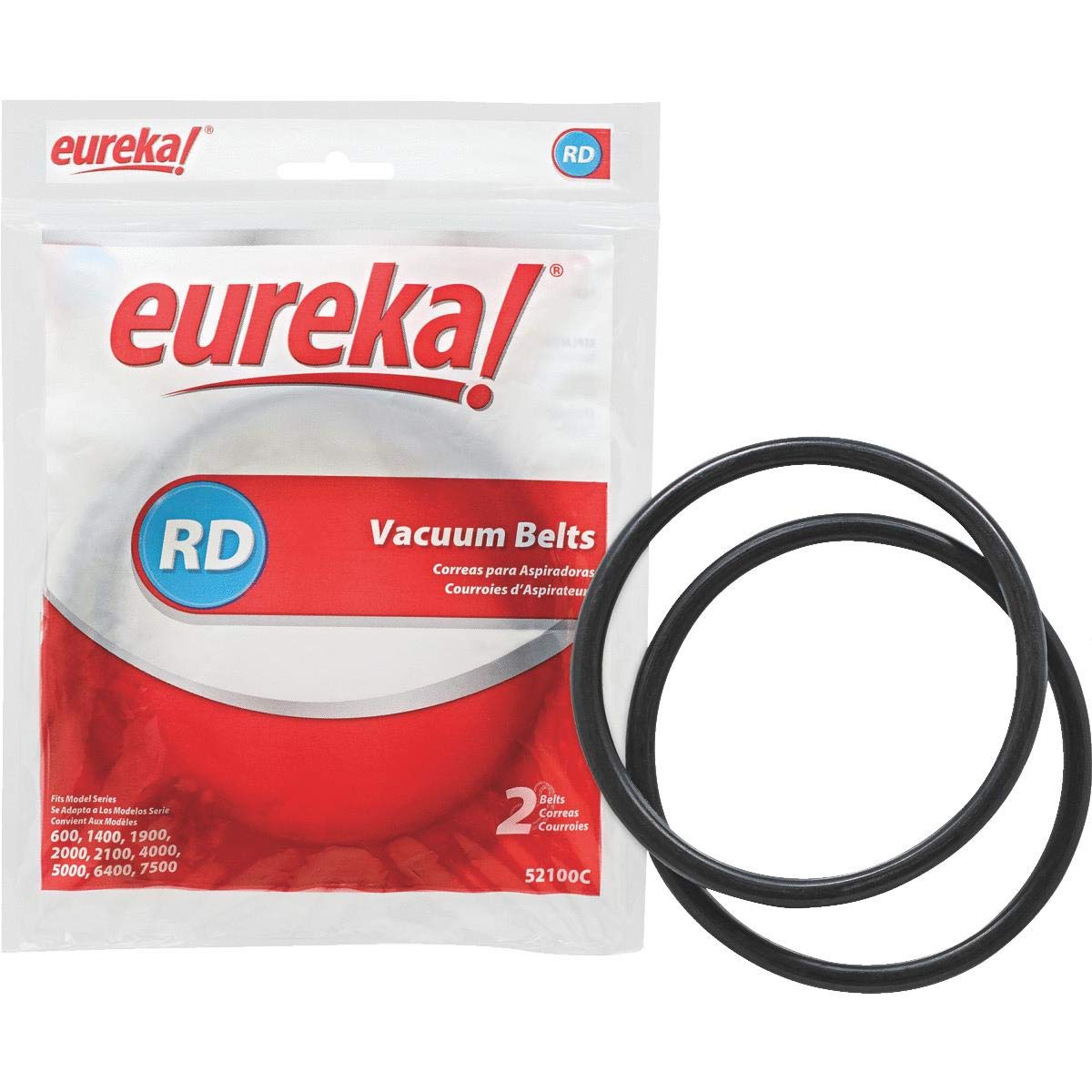 Eureka Style RD Vacuum Belts - Replacement Belts for Eureka Vacuums - Perfect for Home Cleaning & Maintenance