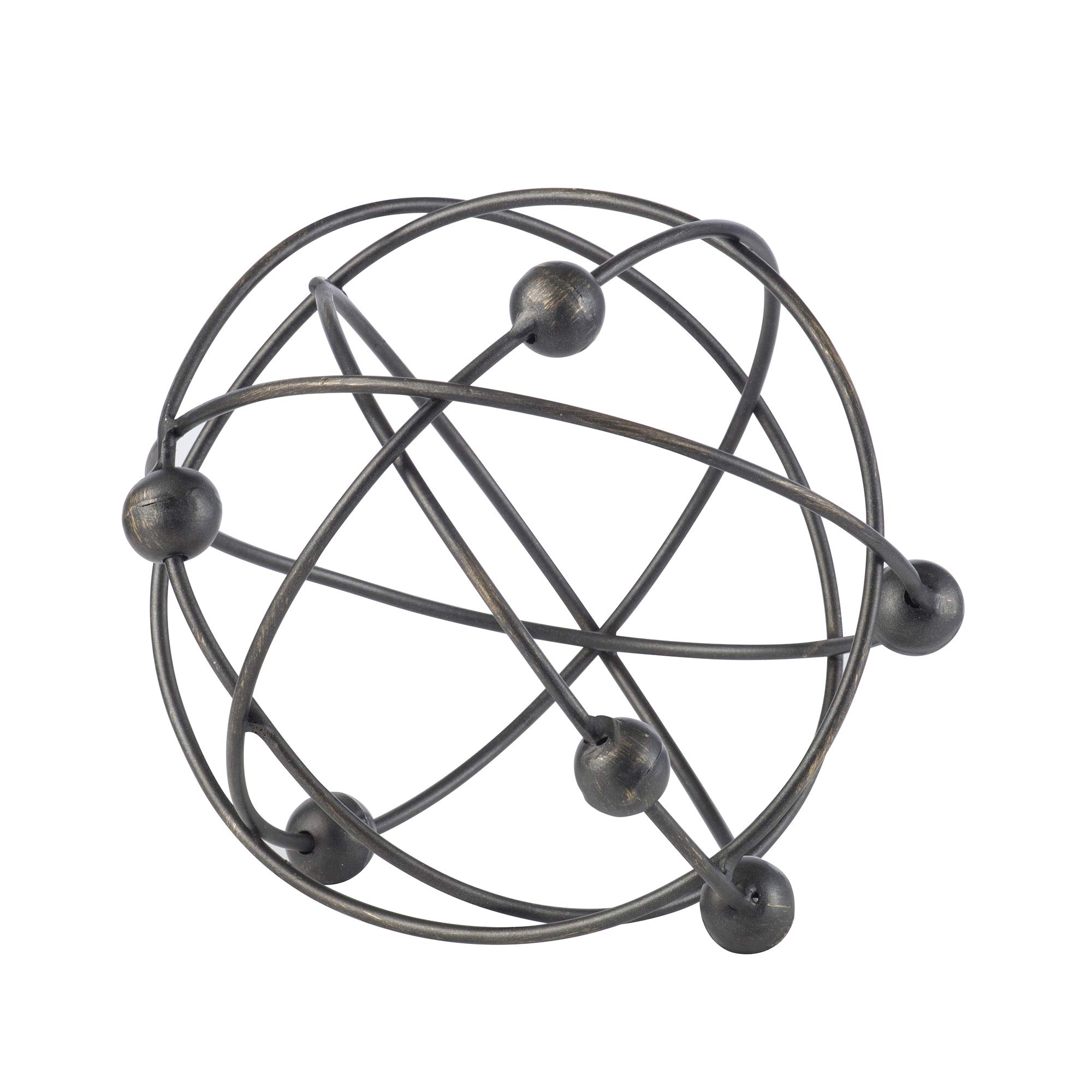 A&B Home Decorative Iron Ball Accessories - Elegant Tabletop & Shelf Decor for Living Room, Bedroom, Office