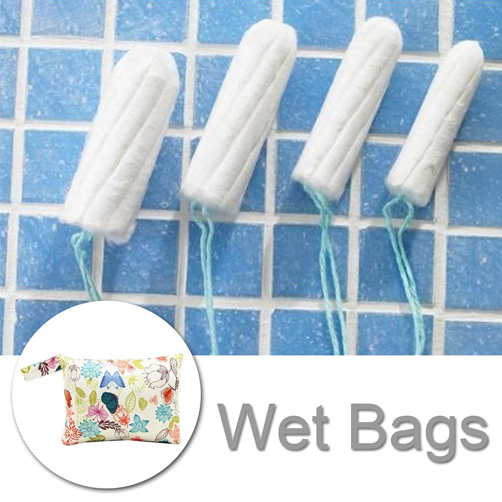 Ymantang Waterproof Sanitary Pad Storage Bag with Zipper - Portable Period Holder for Women & Girls - Perfect for Travel, Gym, School & Office Use