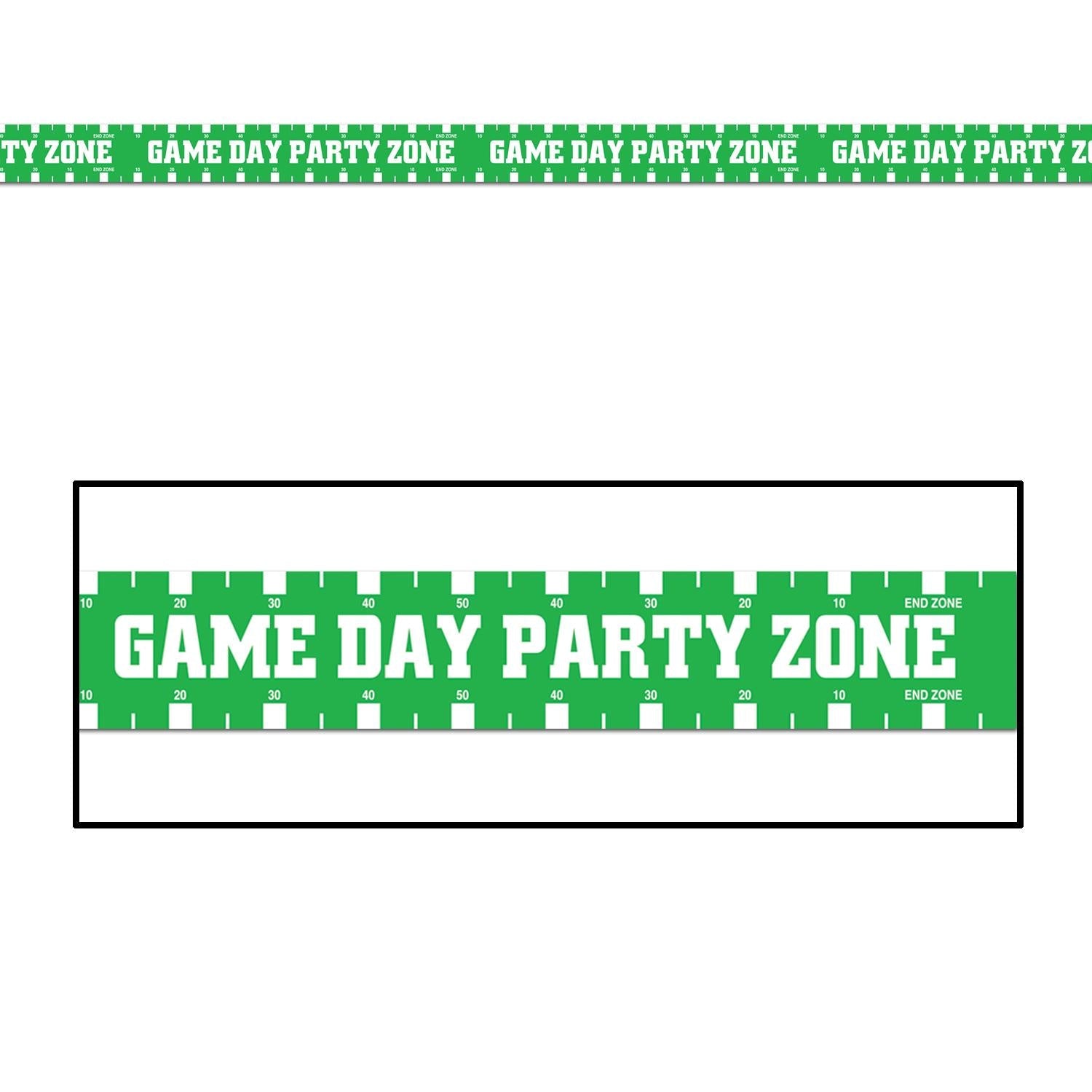 12 Pack Beistle Game Day Party Zone Decorative Tape - Perfect for Sports Events, Birthday Parties & Home Decorations