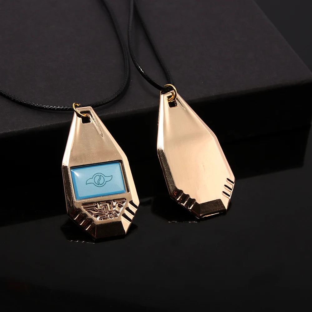 Digimon Necklace - Anime & Gaming Jewelry for Fans - Perfect Gift for Cosplay, Collectors, and Digimon Enthusiasts