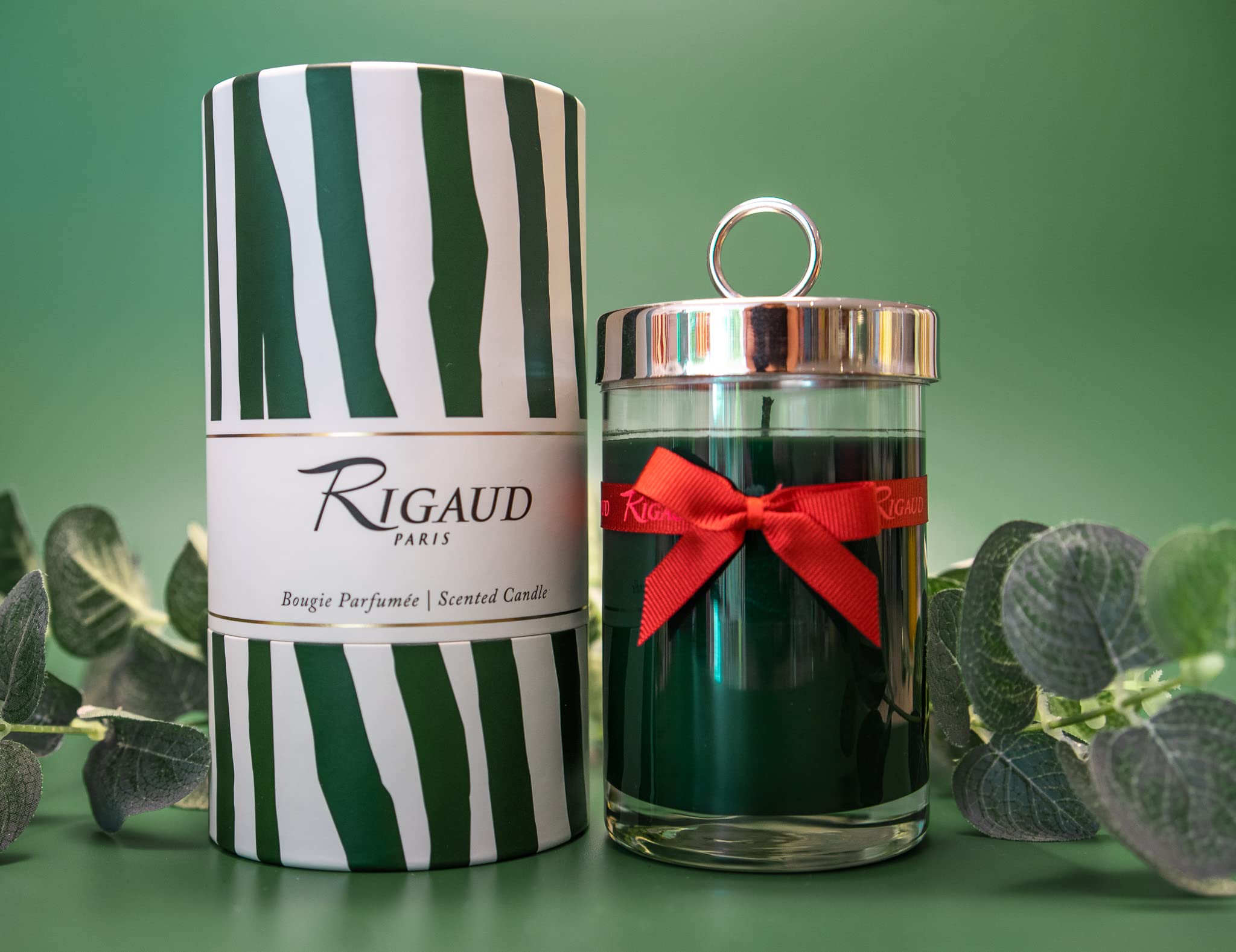 Premium Rigaud Cypres Large Scented Candle - 230g French-Made Home Decor | Luxurious Aromatherapy for Living Rooms, Bedrooms & Spa Relaxation