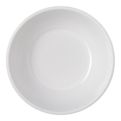 Dallas Ware 14 oz White Melamine Reusable Plastic Bowl - Durable for Buffets, Restaurants & Home Use - Pack of 48 | Perfect for Catering, Parties & Everyday Dining
