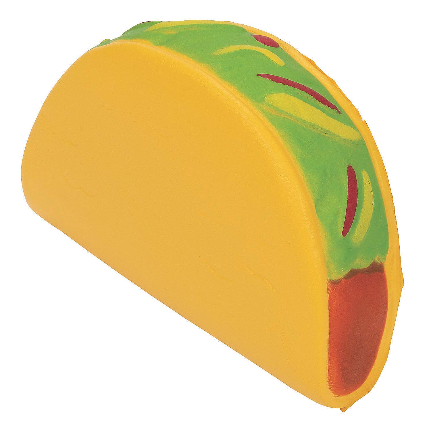 Fun Express Fiesta Taco Squishies - 12 Pack for Stress Relief & Party Favors