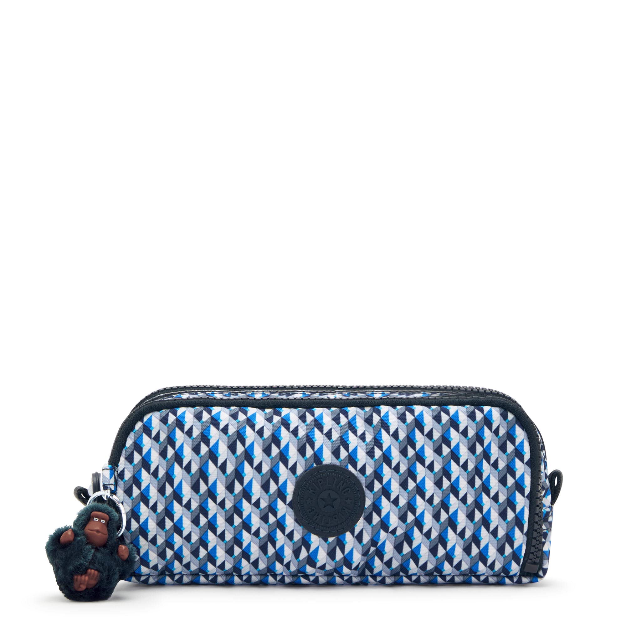 Kipling Gitroy Printed Pencil Case - Stylish School & Office Organizer for Pens, Markers & Art Supplies | Perfect for Students, Teachers & Professionals