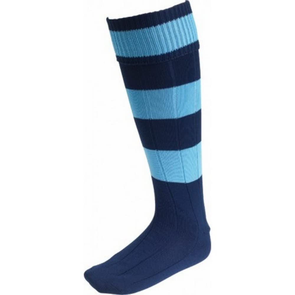 EURO SOCKS AMBER HOOPS Men's Large (Size 7-11) - Comfortable Athletic Socks for Running, Gym & Casual Wear