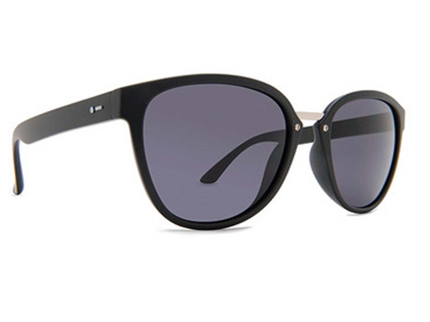 DOT DASH Polarized Sunglasses for Women & Men - Summerland Black Satin/Grey UV Protection - Perfect for Beach, Driving & Outdoor Activities