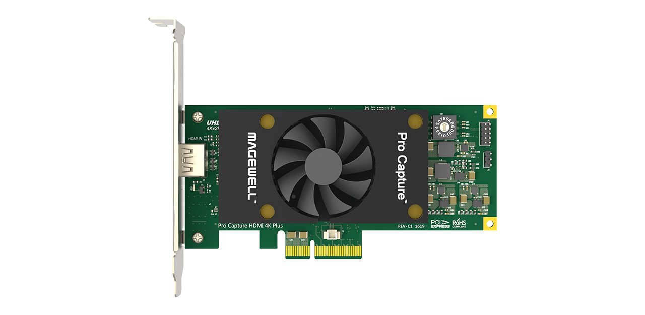 Magewell Pro Capture HDMI 4K Plus Video Capture Card - 4K60 HDR USB 3.0 HDMI Recorder for Live Streaming, Gaming & Video Production | Compatible with OBS, Zoom & YouTube