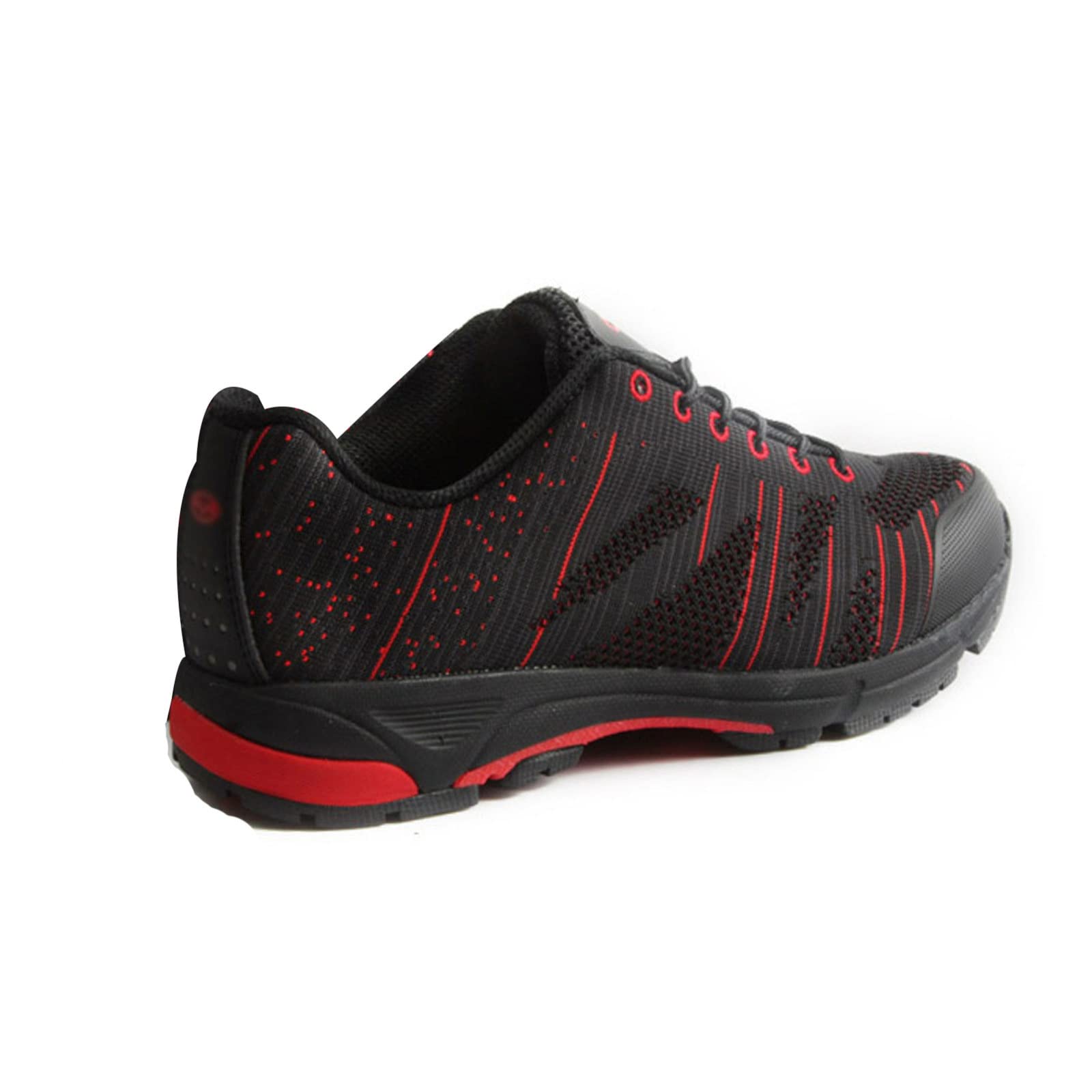 GUOANFG MTB Self-Locking Bicycle Shoes - Mountain Bike Cycling Shoes with SPD Lock System, Dual-Use for Cycling & Walking (EU Size B-45) - Perfect for Trail Riding, Commuting & Casual Wear