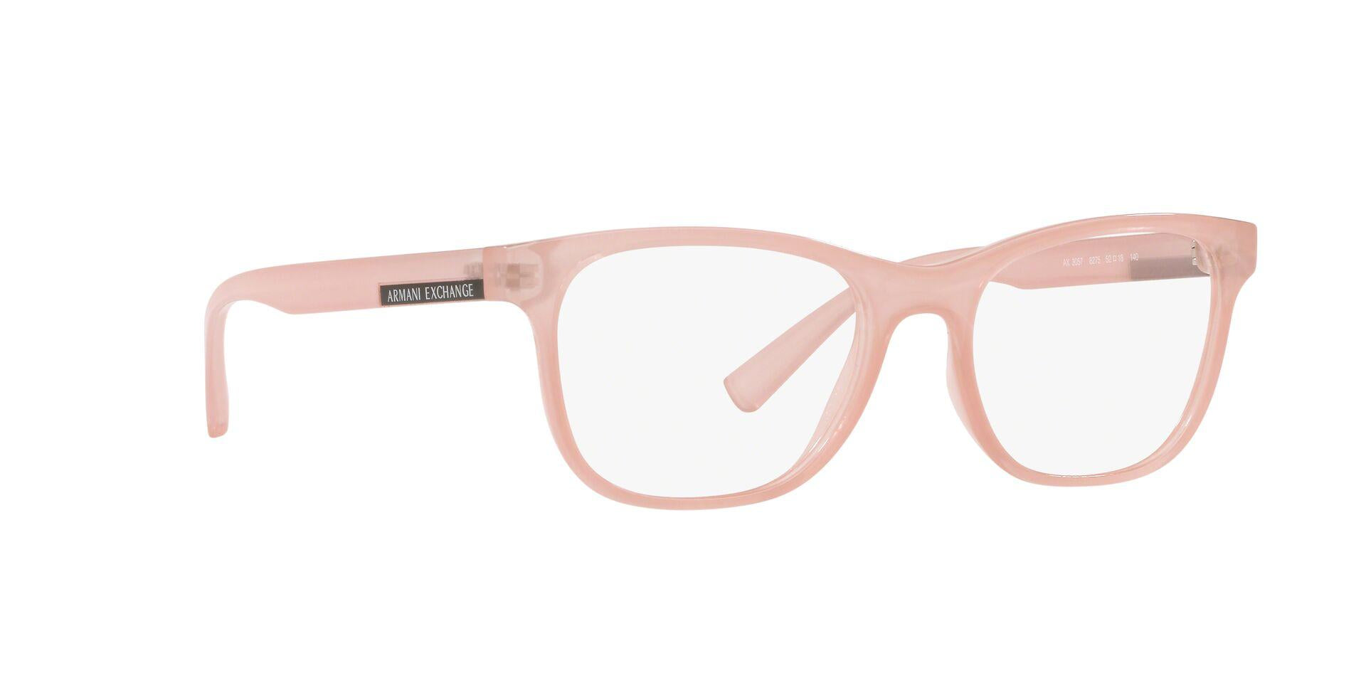 Armani Exchange 3057F Prescription Eyeglasses for Men & Women - Trendy Designer Optical Frames for Work, Reading & Everyday Wear