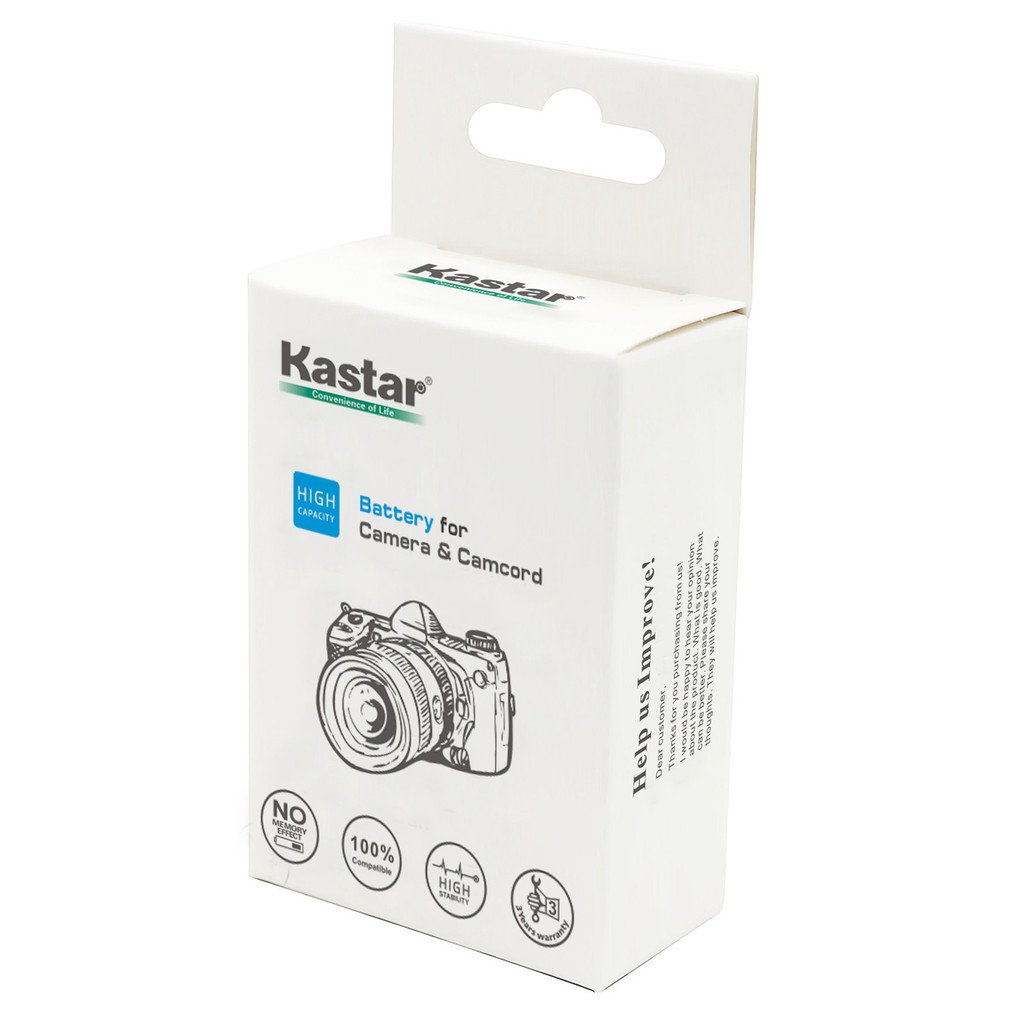 Kastar Ultra Fast Charger Kit (3-Pack) with BLM-5 Batteries for Olympus Digital Cameras - 3X Faster Charging, USB Portable Charging Function | Compatible with Olympus C-8080, C-7070, C-5060, E1, E3, E5, E300, E330, E500, E510, E520 | Perfect for Travel, Photography & Professional Use