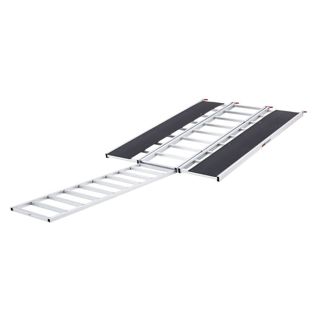 Black Ice Folding Snowmobile Ramp 6.5' x 54