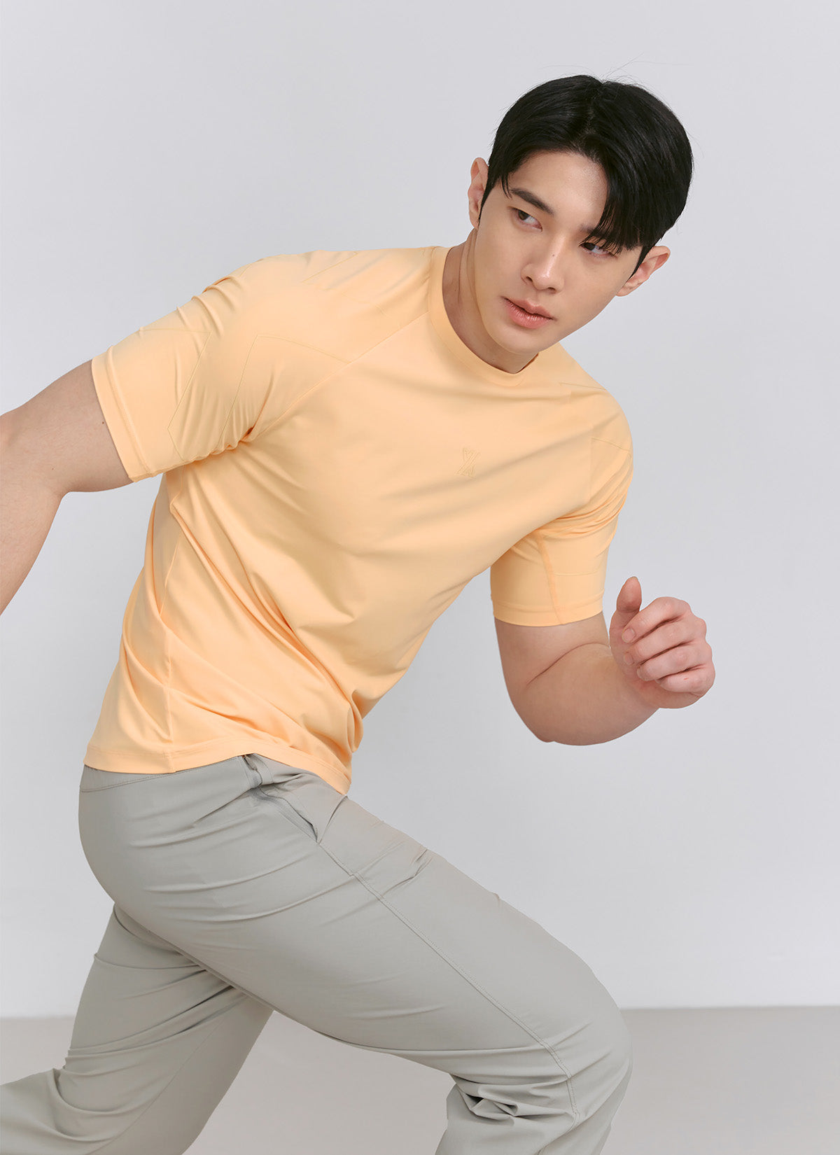 Active Cooling Muscle Fit Short Sleeve Workout Shirt for Men - Gym, Running & Sports Performance Apparel