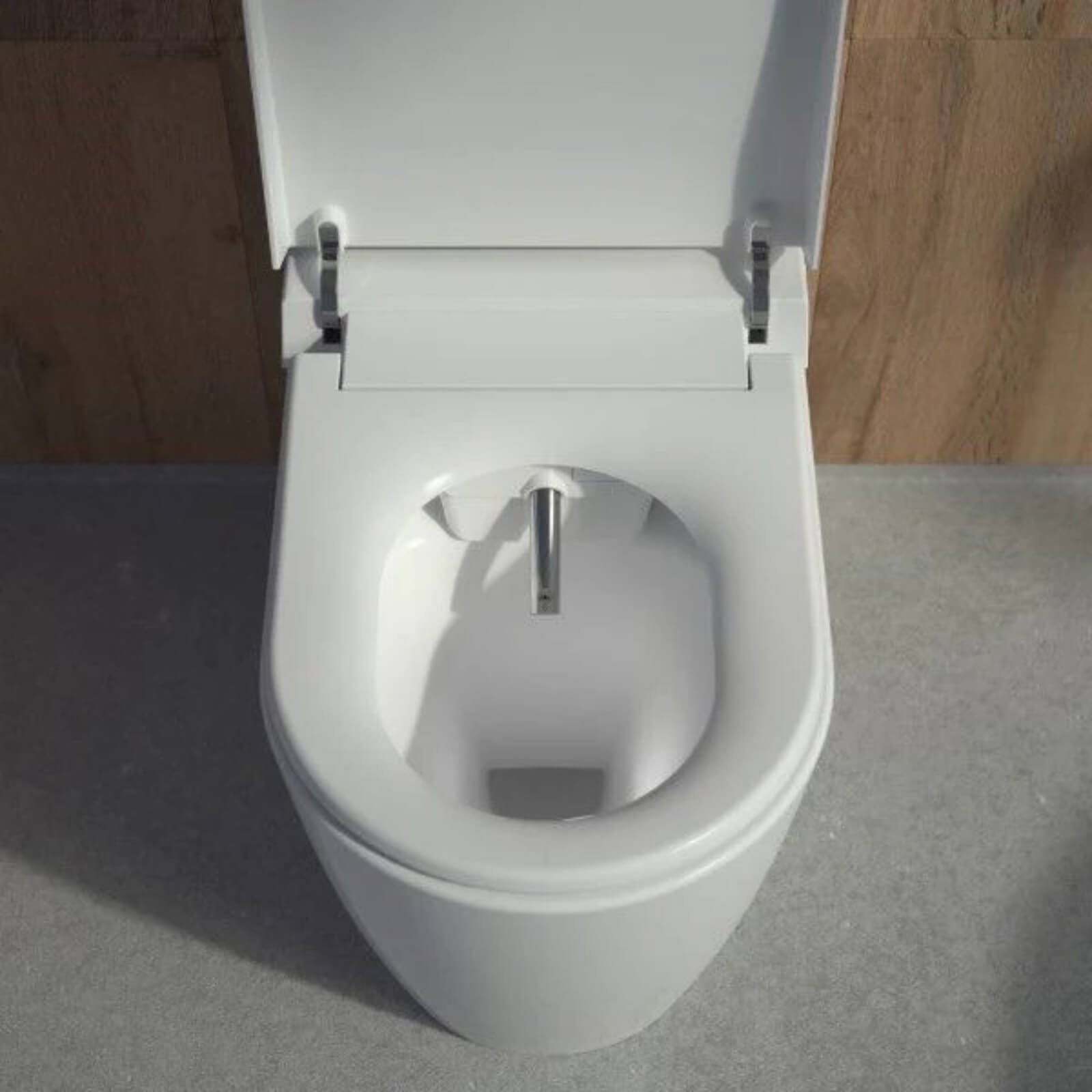Caroma Urbane II Invisi Series II Wall Mounted Bidet Toilet Suite - Modern Space-Saving Bathroom Solution for Small Homes & Apartments