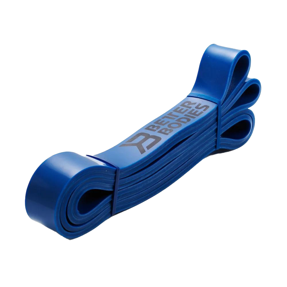 Better Bodies Heavy Resistance Band - Blue - Workout, Strength Training, Yoga & Home Gym Exercise Equipment for Men & Women