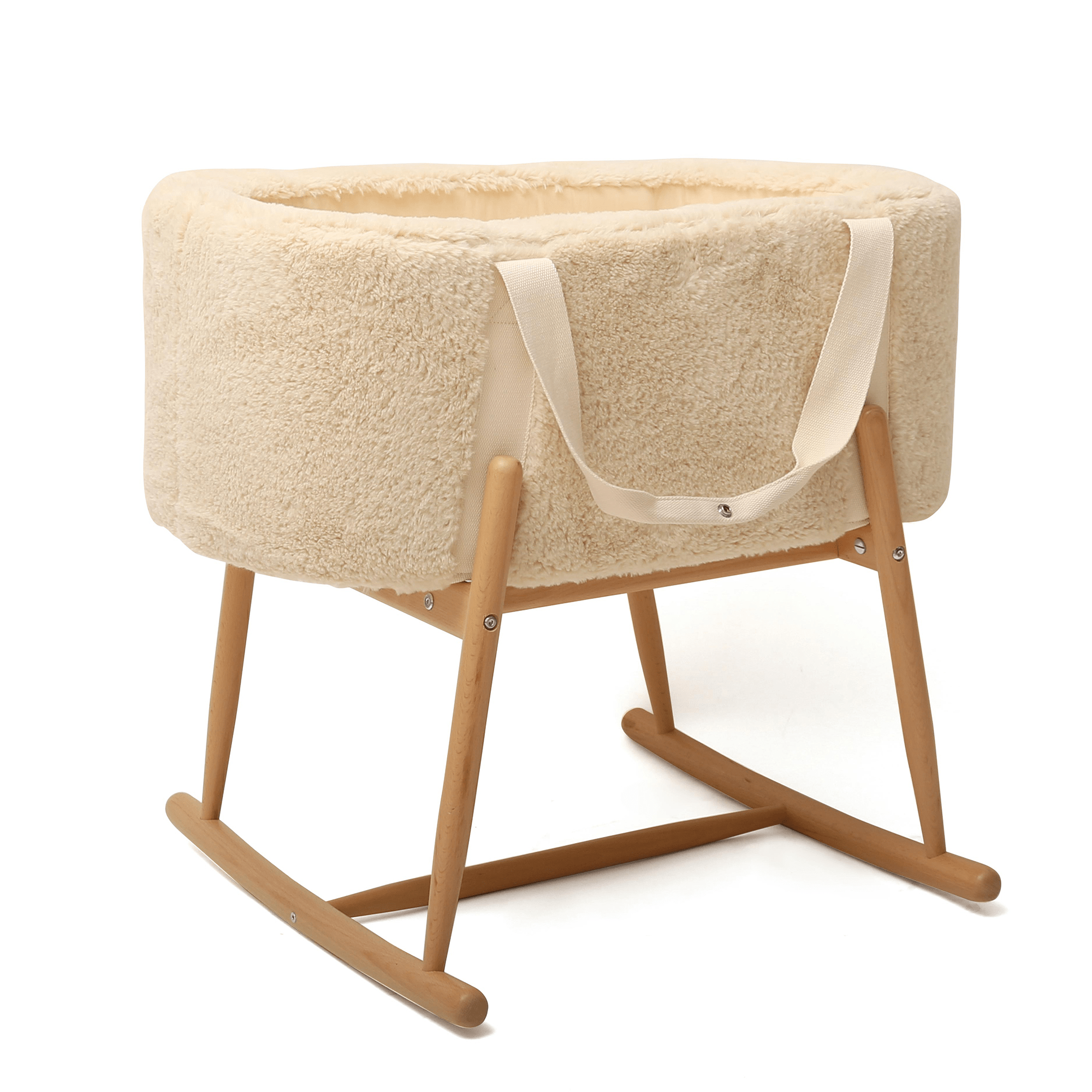 Charlie Crane Kuko Moses Basket - Portable Baby Bassinet for Newborns & Infants - Lightweight & Stylish Nursery Essential for Home, Travel & On-The-Go Parenting
