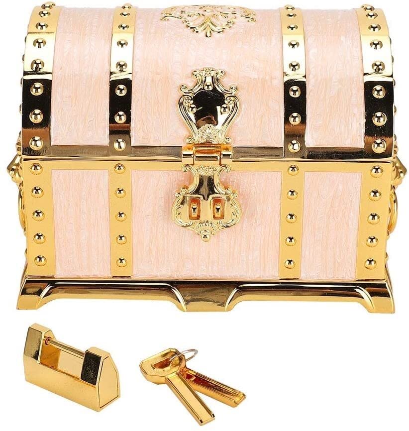 Vintage Wooden Jewelry Box - European Style Jewelry Organizer for Rings & Earrings | Elegant Home Decor & Gift for Women