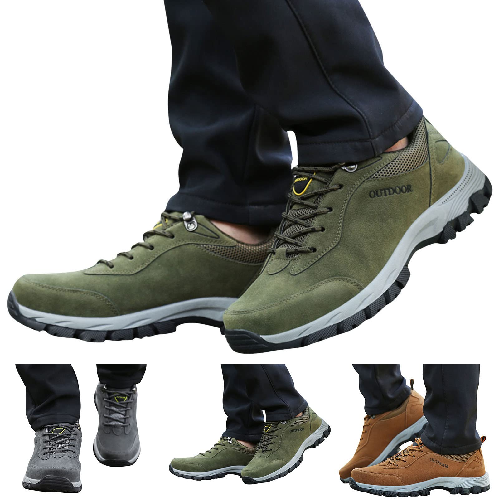 Women's Breathable Lightweight Waterproof Hiking Shoes - Wide Width Trekking & Mountain Boots for Outdoor Winter Walking | Perfect for Trail Hiking, Camping & Adventurous Travel