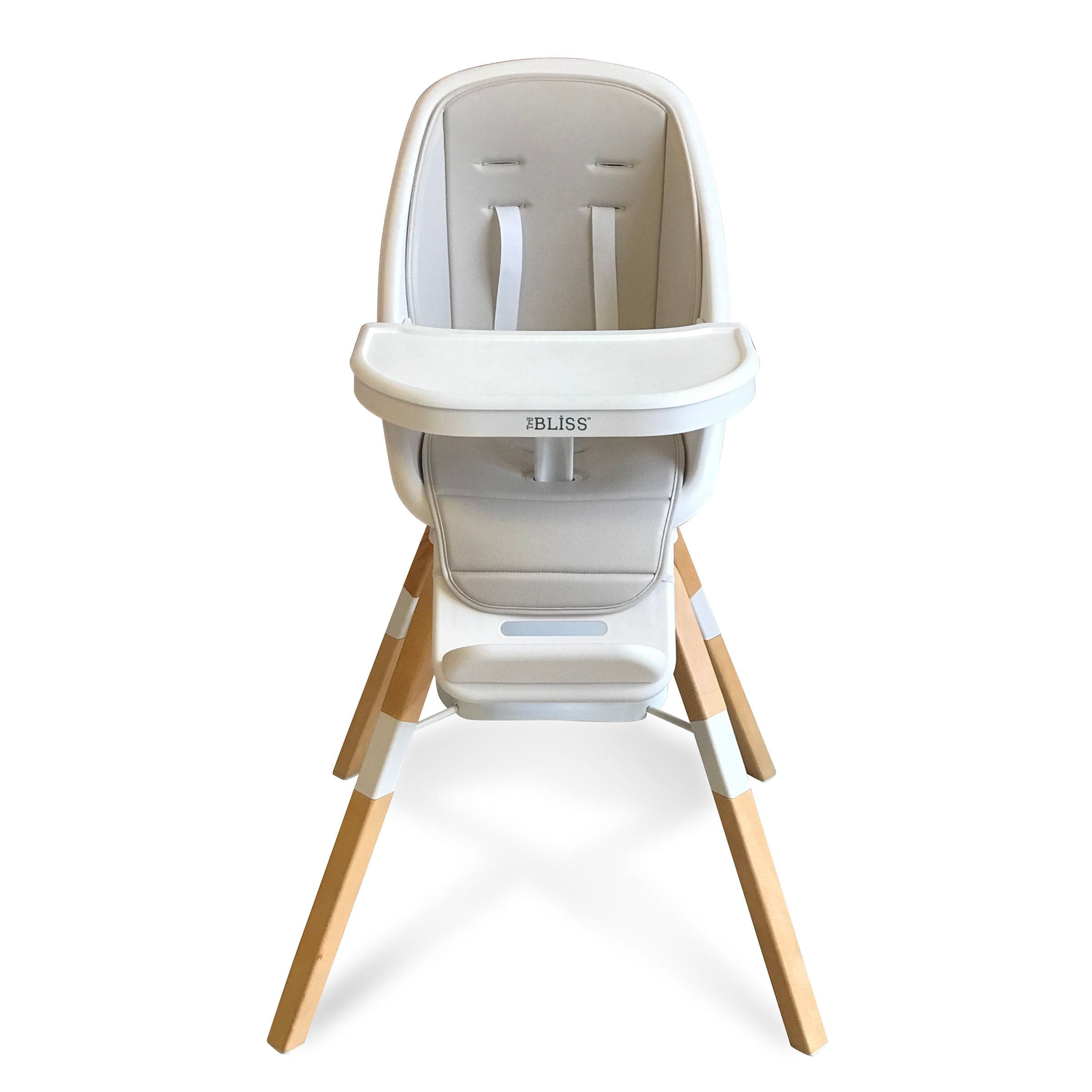 TruBliss 360° Rotating High Chair for Babies & Toddlers - Adjustable Height Convertible Baby Feeding Seat with Removable Tray - Perfect for Dining, Weaning & Playtime at Home