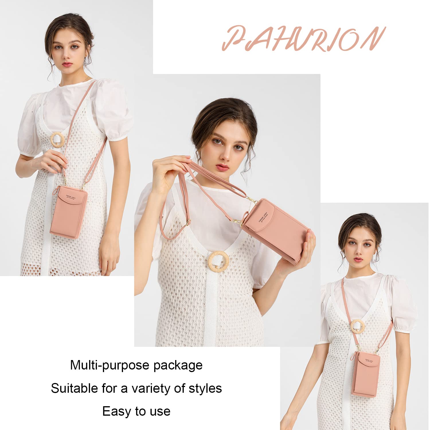Small Crossbody Phone Purse for Women - Stylish Shoulder Bag with Adjustable Strap & Credit Card Slots | Perfect for Travel, Shopping & Everyday Use