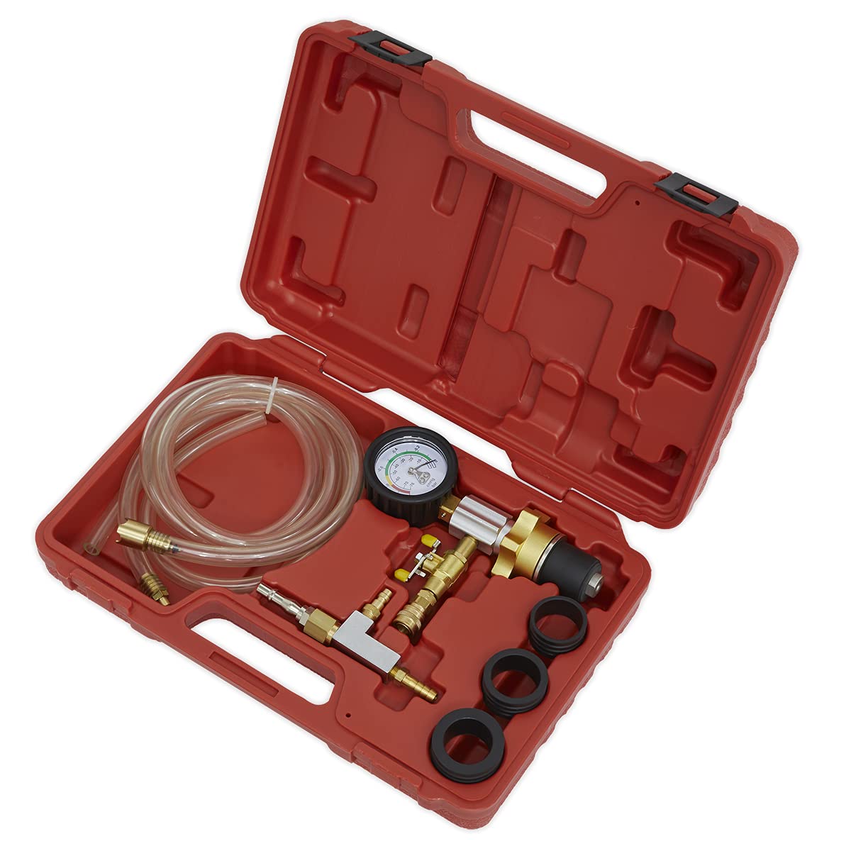 Sealey VS0042 Professional Automotive Cooling System Vacuum Purge & Refill Kit - Fast & Easy Radiator Flush for Cars, Trucks & SUVs - Ideal for DIY Mechanics & Auto Repair Shops