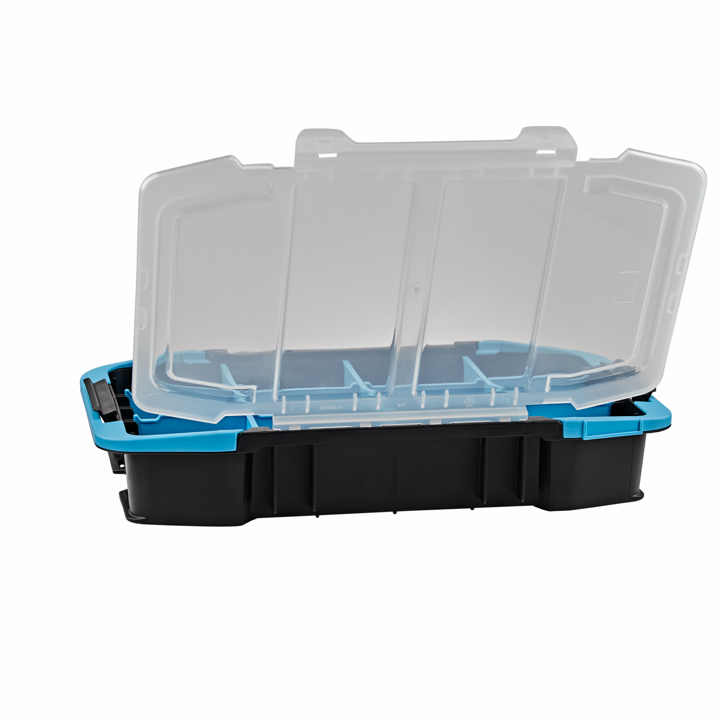 19in. Stackable Storage Organizer Bins - Plastic Modular Drawers for Home, Office & Closet Organization - Perfect for Shelving, Cabinets & Underbed Storage