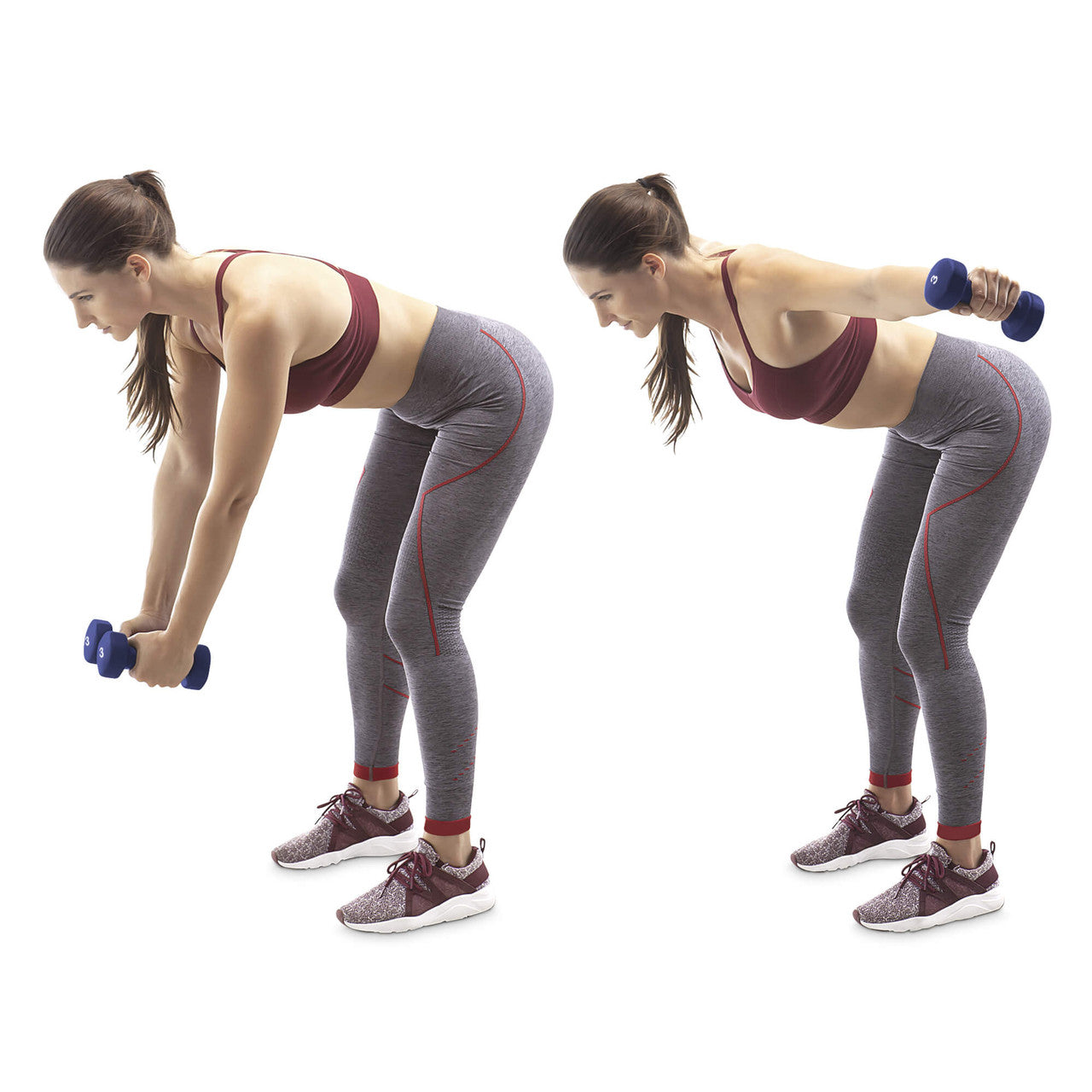3 Pair Neoprene Dumbbell Set with Storage Rack - 32 lbs Total Weight (8, 12 & 16 lbs) | Marcy | Perfect for Home Gym, Strength Training & Fitness Workouts
