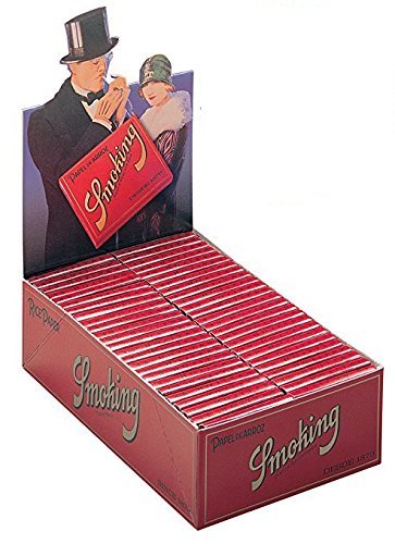 25 Pack 1 1/4 Size Smoking Brand Arroz Rice Rolling Papers (49 Leaves Each) with Free Beamer Smoke Sticker - Perfect for Tobacco, Herbal Mixes, Rolling Machines & DIY Cigarettes | Ideal for RYO, MYO & Legal Smoking Herbs Use at Home or Outdoor Activities