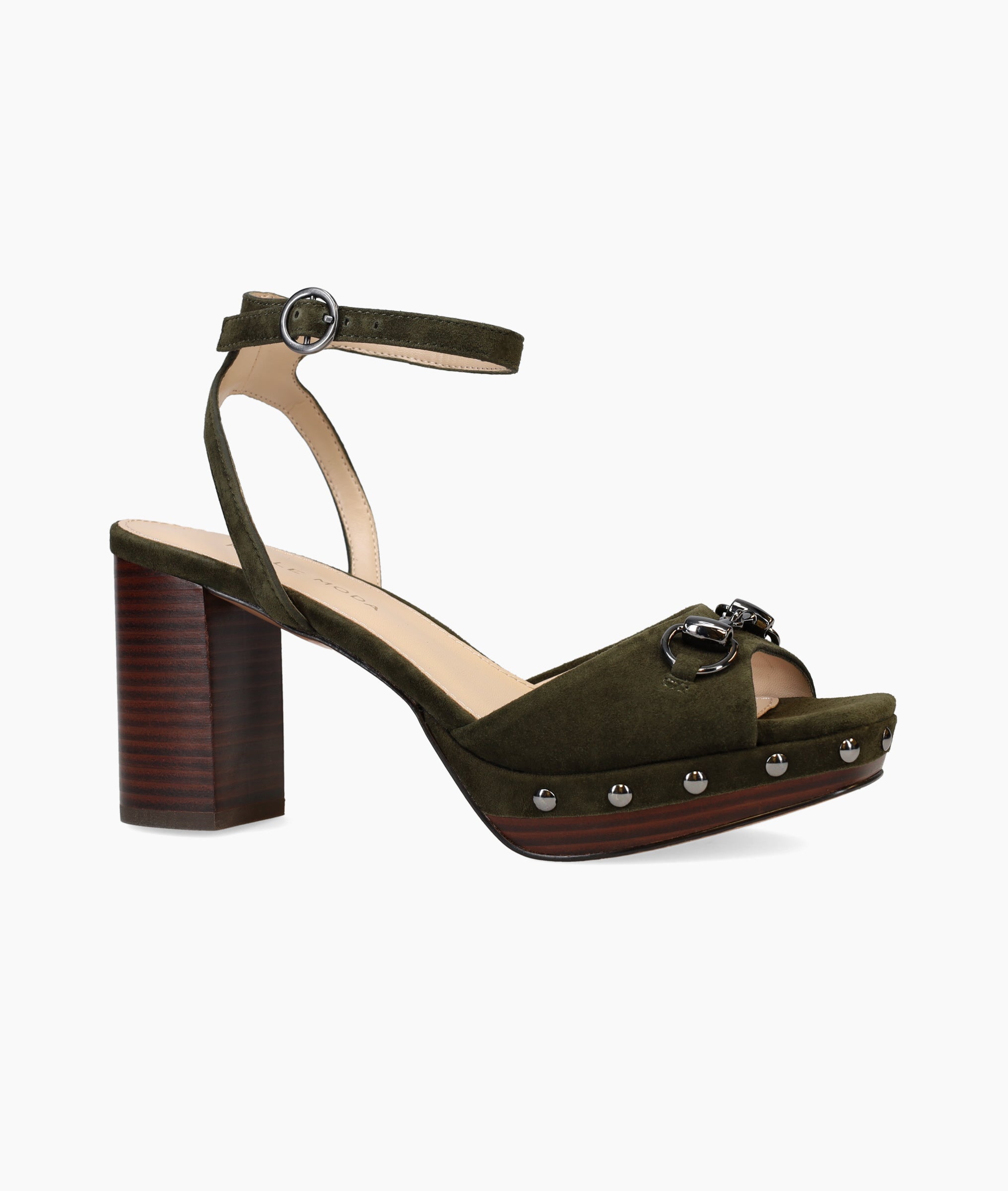 Anara Platform Sandals for Women - Dark Olive | Comfortable & Stylish Summer Shoes for Beach, Walking, and Casual Outfits