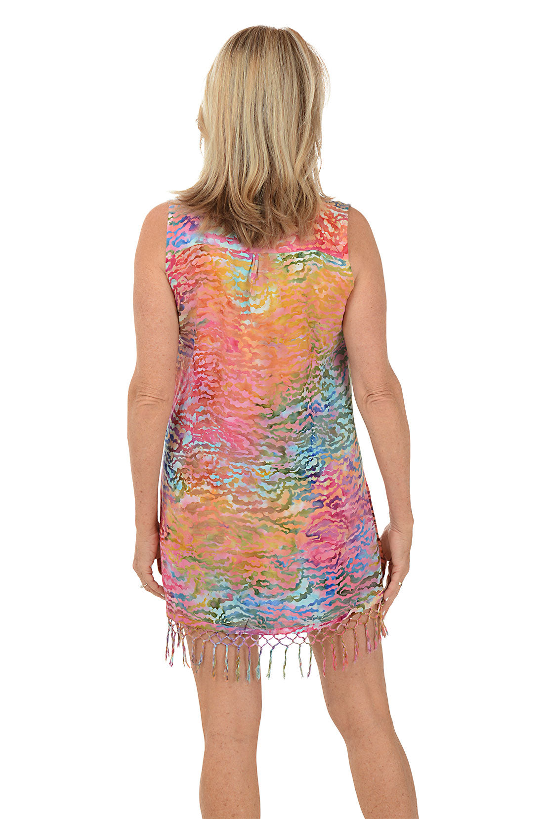 Stylish Clouds Riley Fringe Cover Up - Boho Beach Kimono for Women | Perfect for Pool Parties, Vacations & Summer Outfits