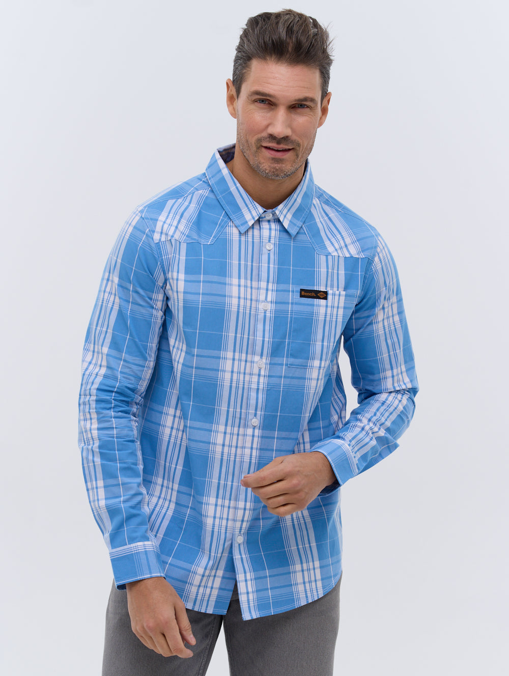 Zimma Men's Long Sleeve Checkered Flannel Shirt - Casual Plaid Button Down for Fall & Winter Outfits | Perfect for Outdoor Activities and Office Wear
