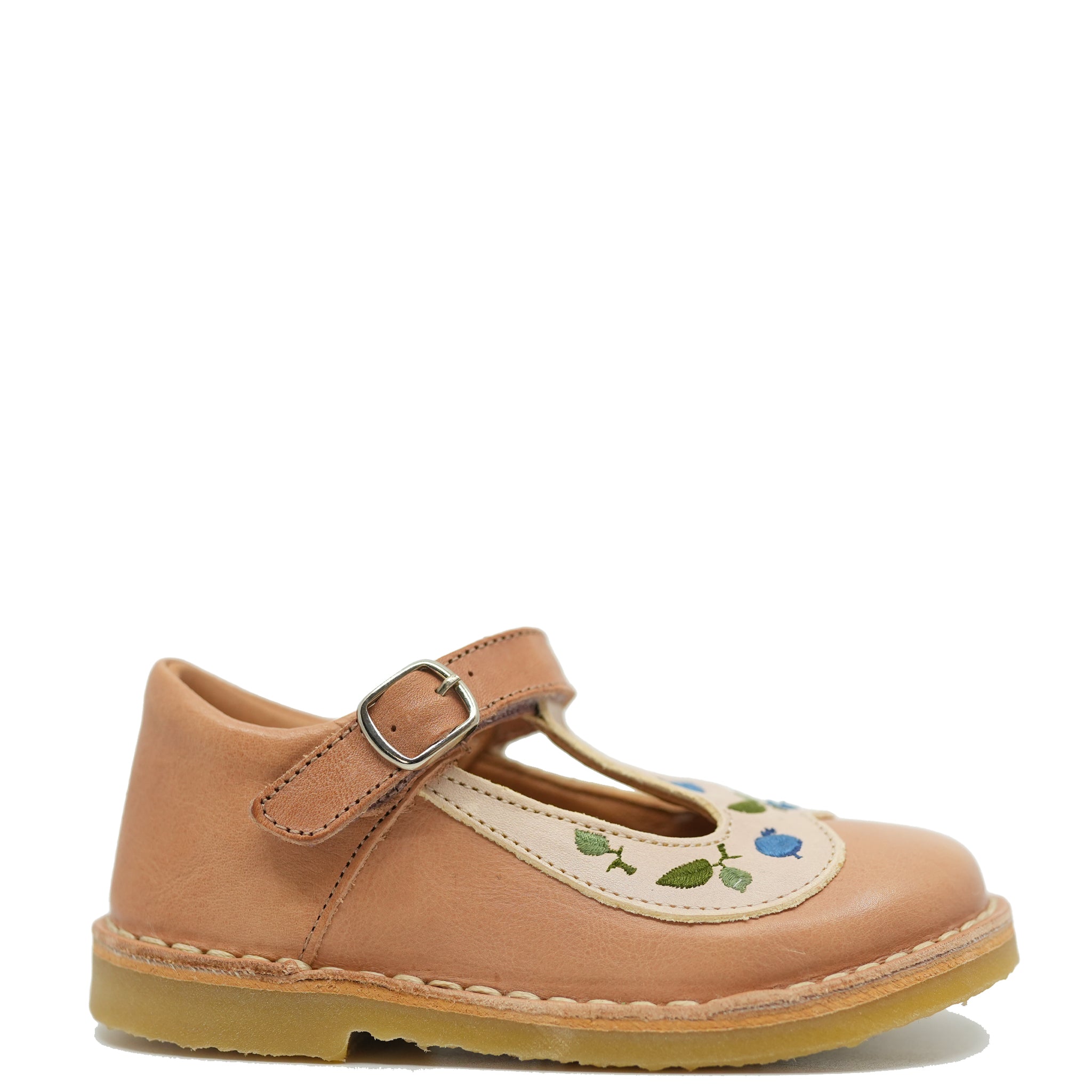 Petit Nord Blueberry Velcro T-Strap Shoes for Toddlers - Comfortable & Stylish First Walking Shoes for Baby Girls & Boys - Perfect for Indoor Play, Outdoor Walks & Special Occasions