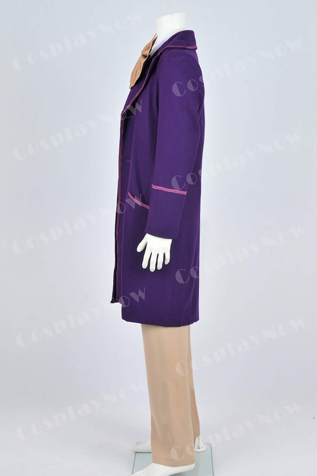 Willy Wonka Costume for Adults - Purple Charlie and The Chocolate Factory Cosplay Outfit Full Set | Halloween, Cosplay Parties & Movie-Themed Events