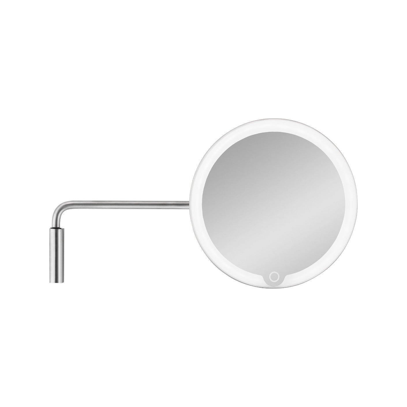Brushed Stainless LED Wall Mirror