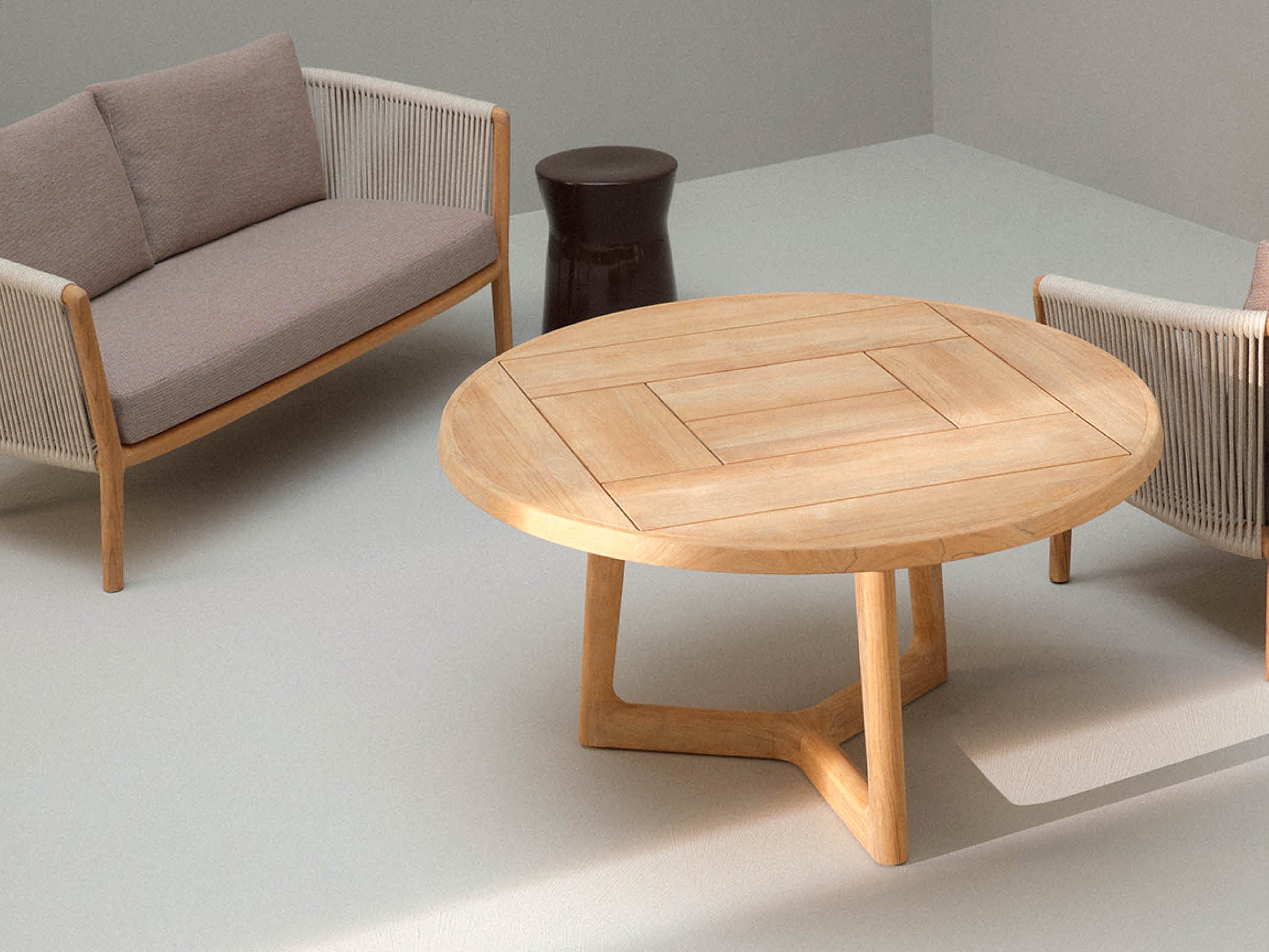 Round Dining Table for 6 - 48 Inch Fairmount Solid Wood Kitchen Table - Perfect for Family Meals, Dinner Parties & Small Spaces