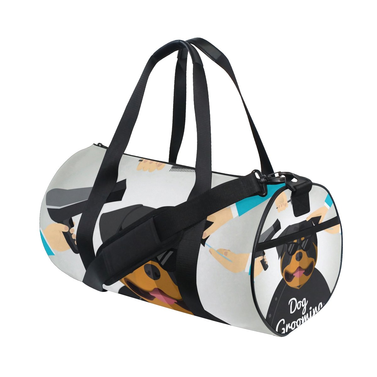 Rottweiler Dog Duffel Bag - Waterproof Travel Gym Bag for Dogs, Sports & Outdoor Adventures - Perfect for Grooming, Training & Pet Travel Accessories