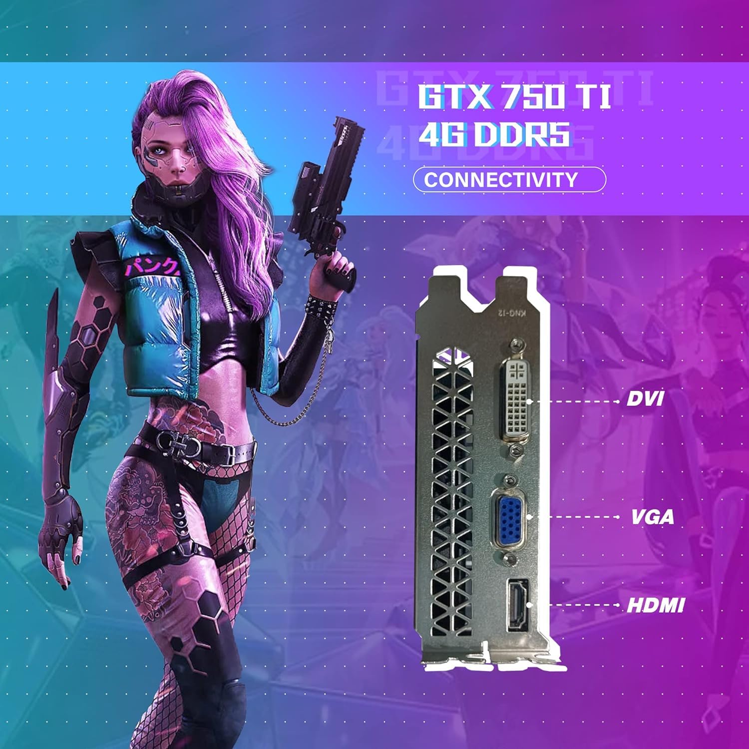 HP RGB Gaming PC - Intel i5-6500, GTX 750 Ti 4G, 16GB DDR4 for Esports & Streaming