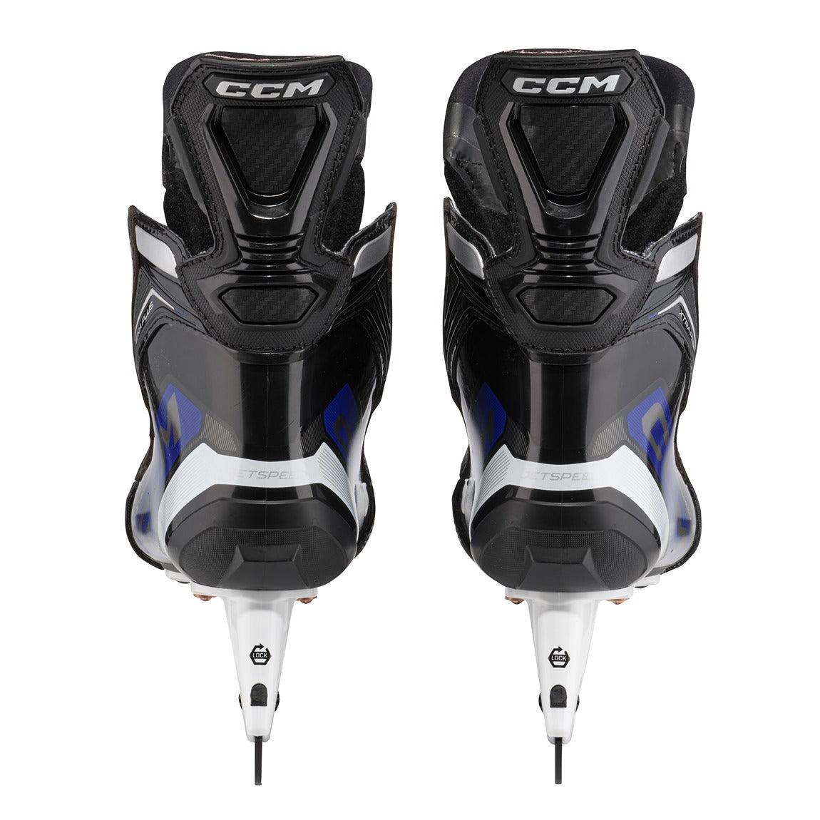 CCM Jetspeed XTRA Plus Hockey Skates for Junior Players - Lightweight Performance Ice Skates for Youth Hockey Training & Games