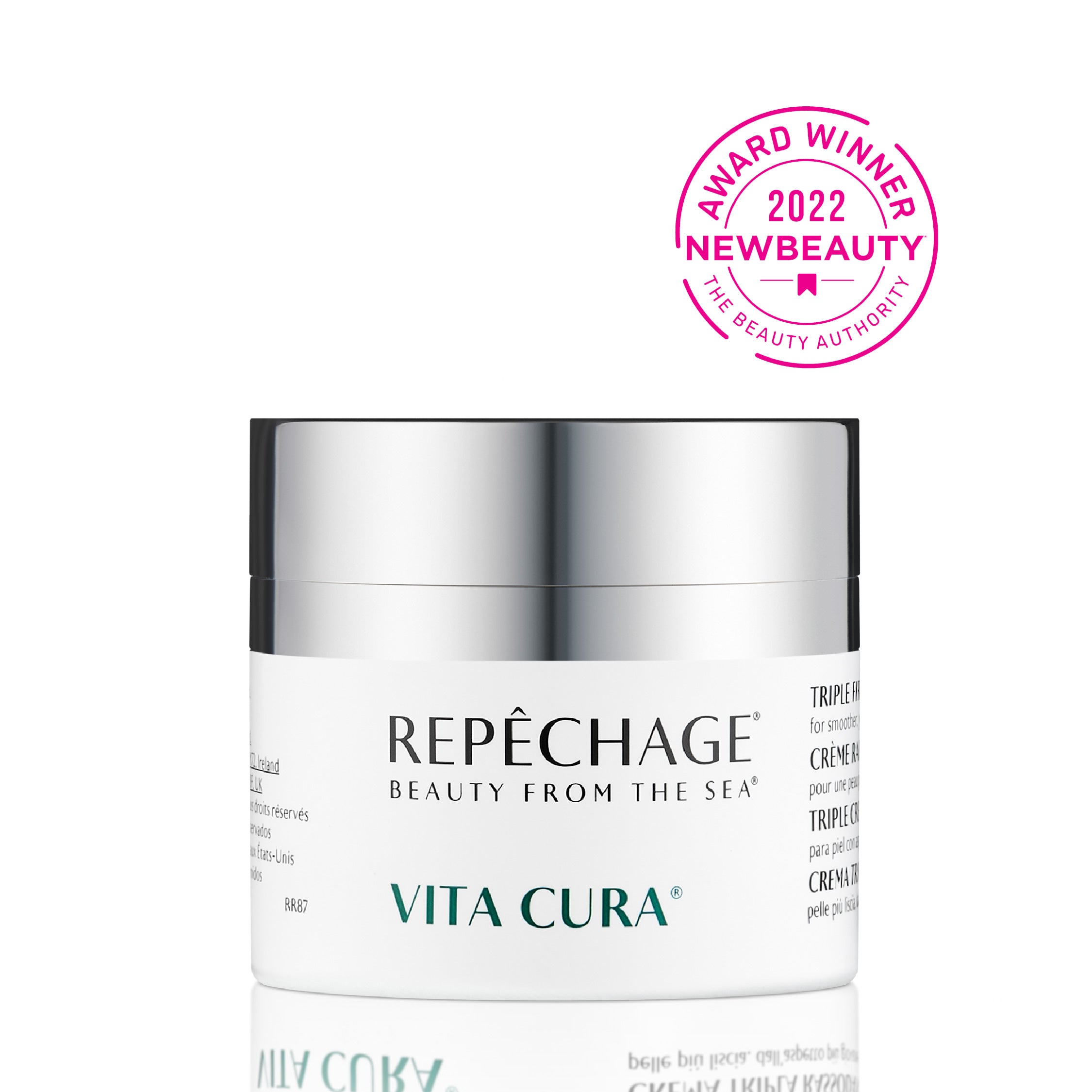 Vita Cura® Triple Firming Cream 1.7 oz - Anti-Aging Face Moisturizer for Wrinkles & Fine Lines - Day & Night Cream for Firmer, Youthful Skin - Perfect for Daily Skincare Routine & Travel
