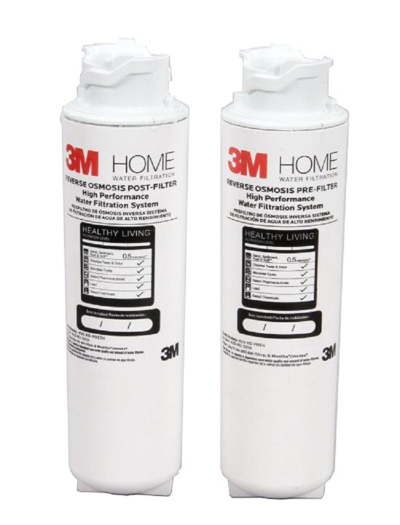 3M 4US-RO-S01H Reverse Osmosis Water Filtration System - Under Sink Drinking Water Filter for Clean, Pure Water | Perfect for Home, Office & RV Use