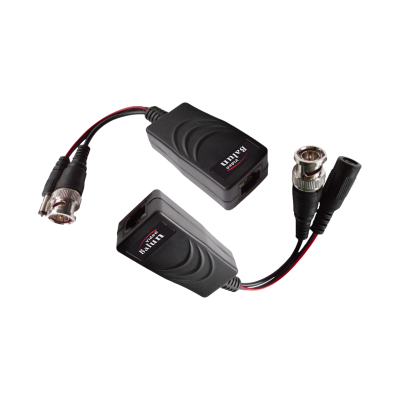 Dahua HD CVI Video Balun PFM802 - UTP Converter with Power Supply for CCTV Security Cameras - Ideal for Home & Business Surveillance Systems