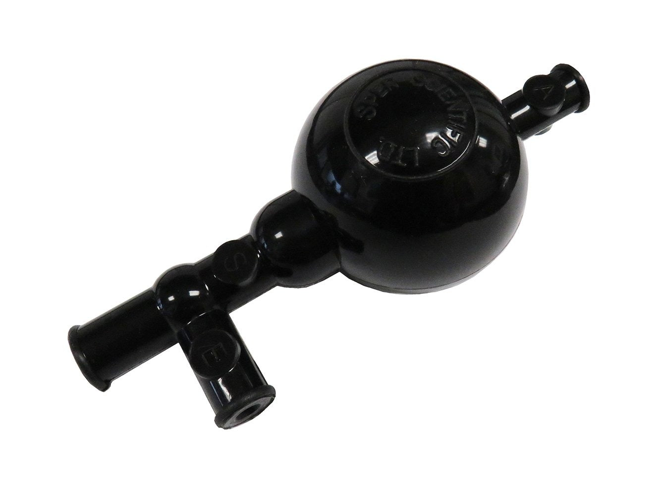 Black Silicone Safety Pipette Filler - Lab-Grade 3-Valve Bulb for Chemistry Experiments | Perfect for Science Classrooms, Research Labs & DIY Projects