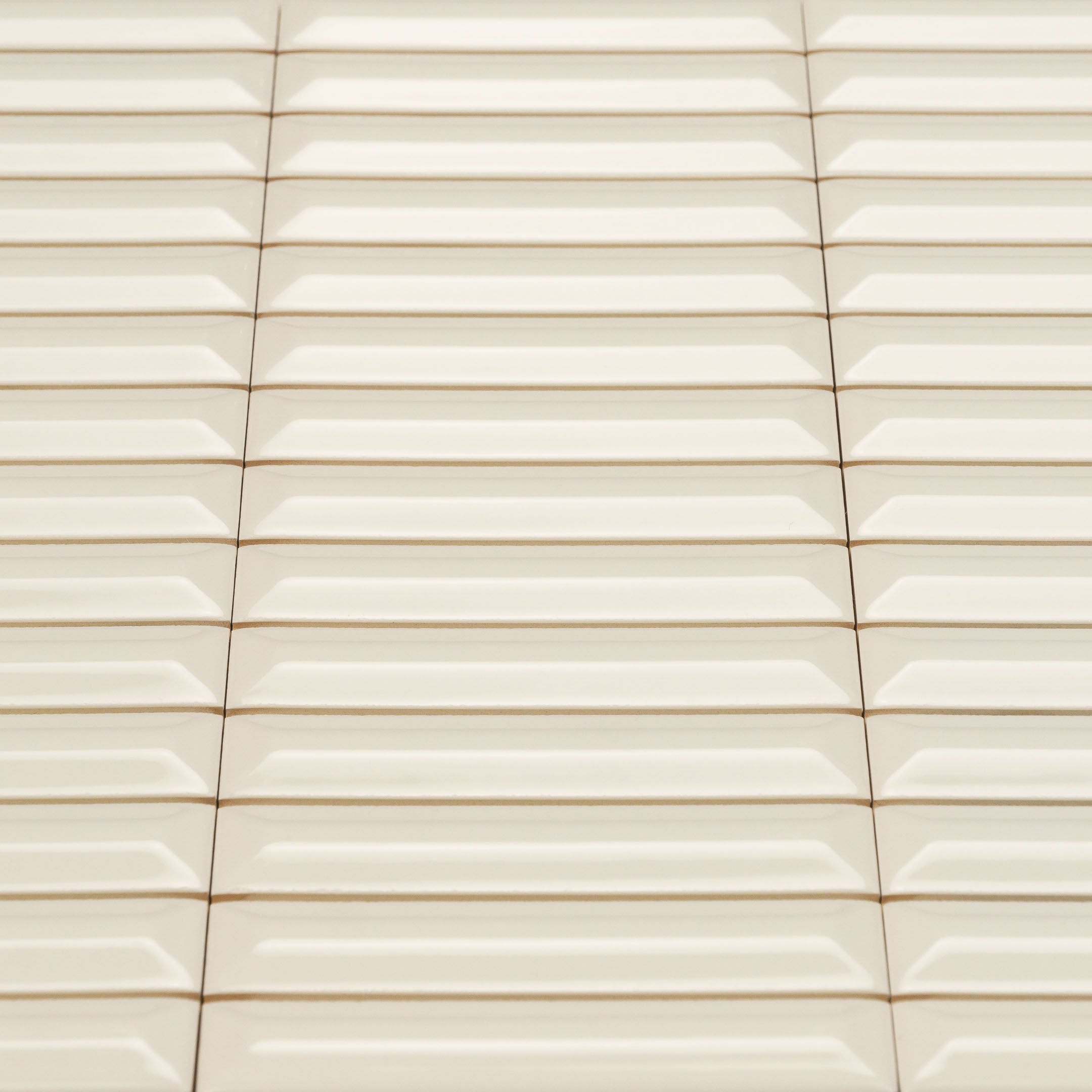 Premium Hashi Curve Kit Kat Fluted Wall Tile - Elegant Textured Ceramic Tiles for Modern Kitchen Backsplash & Bathroom Decor