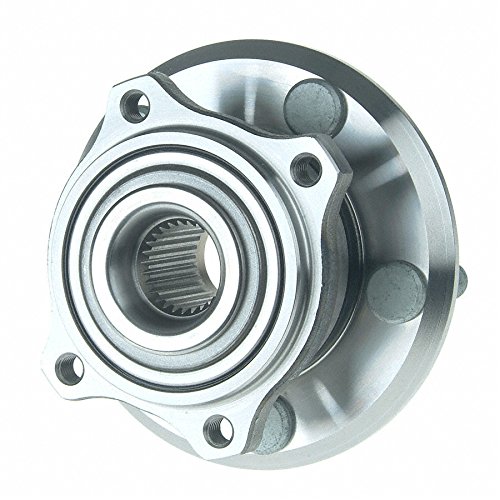Front Wheel Bearing and Hub Assembly for 2010 Dodge Charger SE 3.5L V6 AWD (4 Bolt Flange) - Replacement Part with 2-Year Warranty - Perfect for Smooth Ride & DIY Car Repairs