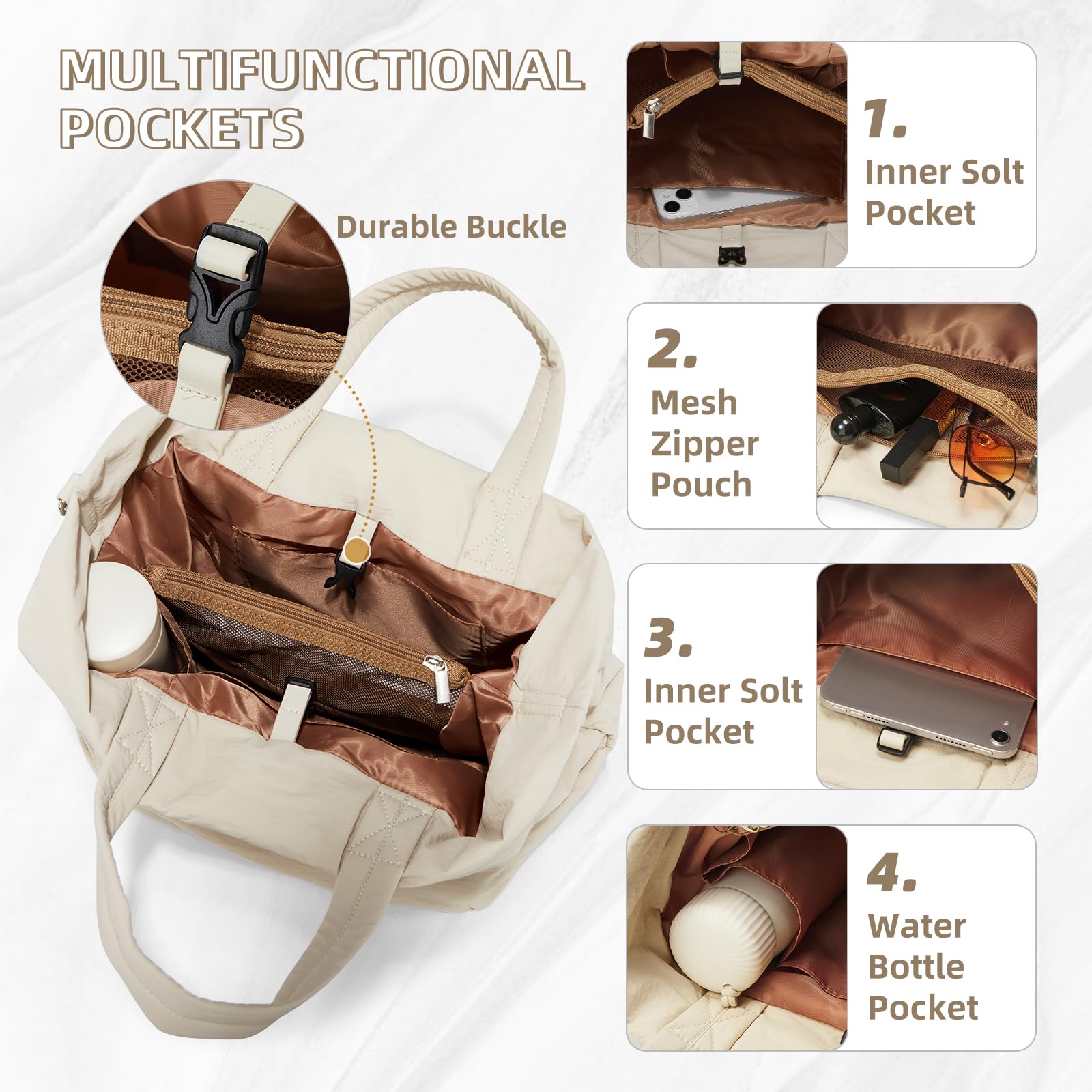 Premium Pickleball & Tennis Bag for Women & Men - Lightweight Crossbody Racket Bag with Padded Compartment | Perfect for Court, Travel & Gym Use